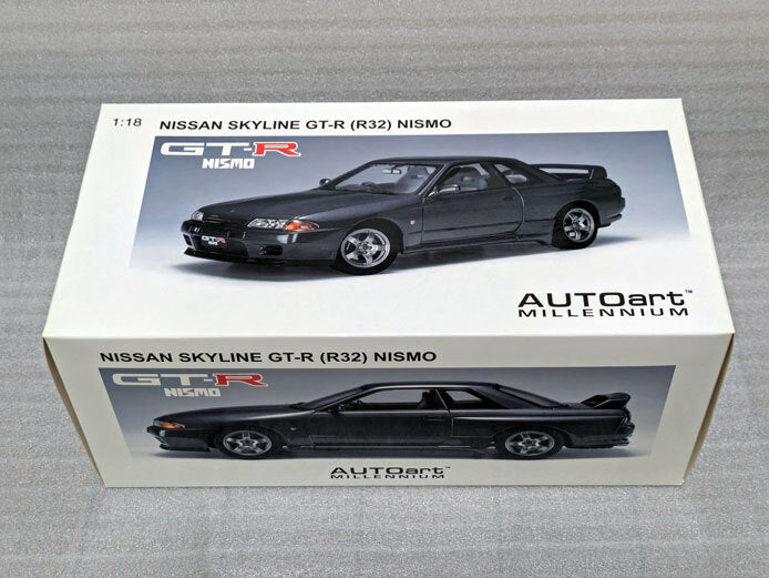 AUTOART-Nissan Skyline GT-R R32 (Gun Gray)