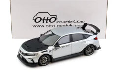 OttOmobile 1:18 Honda Civic Type R Mugen Group B Argent Mat 2024 OT1133
