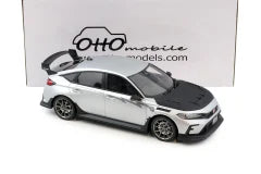OttOmobile 1:18 Honda Civic Type R Mugen Group B Argent Mat 2024 OT1133