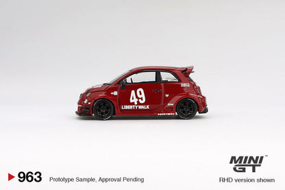 MINI GT- LB-WORKS X ABAS WORKS ABARTH 595 RED (MGT00963)