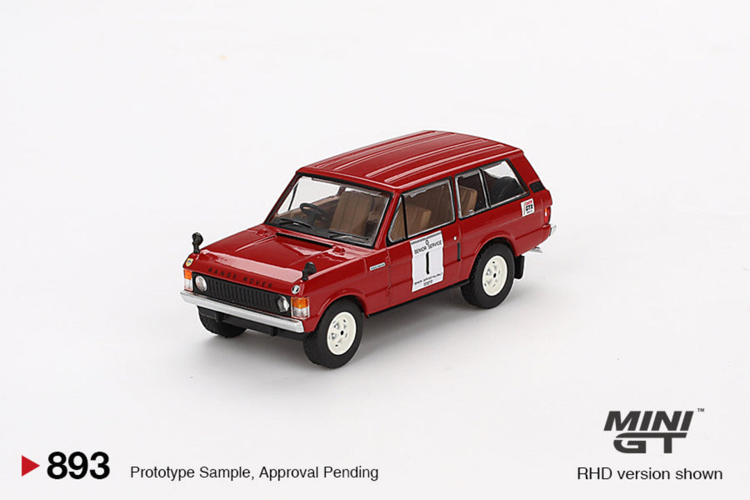 MINI GT-Range Rover 1971 International Hillrally Winner MGT00893-BL