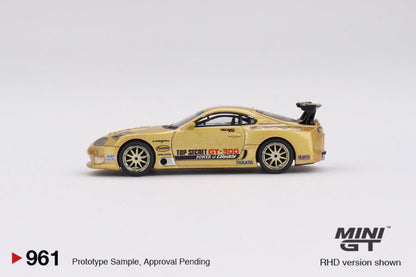 MINI GT-TOYOTA SUPRA (A80) TOP SECRET GT-300 TOP SECRET GOLD MGT00961