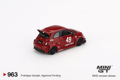 MINI GT- LB-WORKS X ABAS WORKS ABARTH 595 RED (MGT00963)