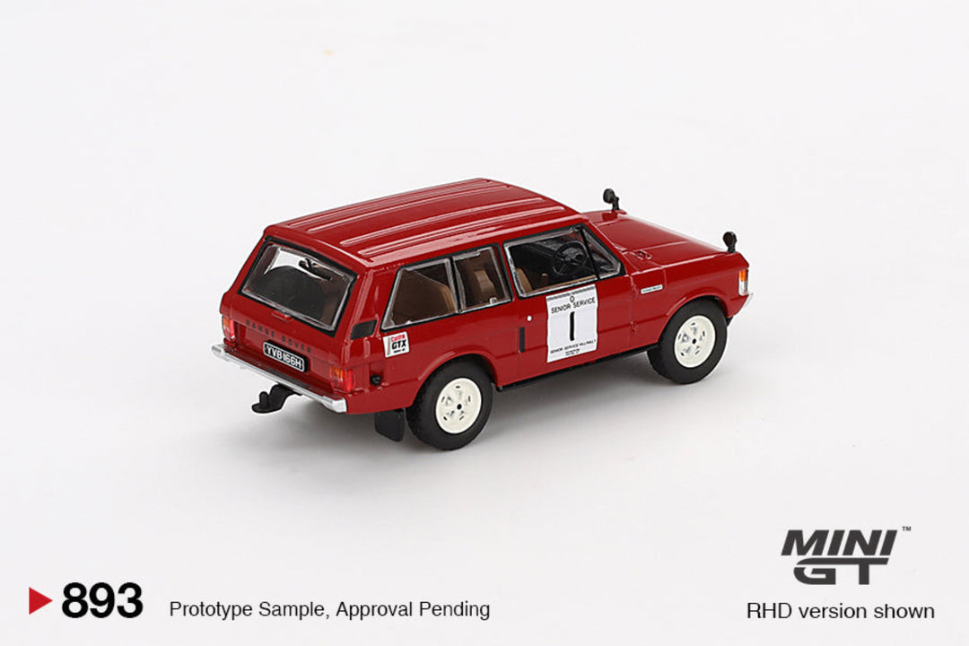 MINI GT-Range Rover 1971 International Hillrally Winner MGT00893-BL