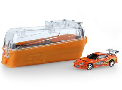 (PRE-ORDER 2027) GreenLight GL Motion 1:64 Toyota Supra JZA80 T-Top 1994 orange de Brian – Fast &amp; Furious – Blister Pack (SANS TÉLÉCOMMANDE) – GLM-INT-713052