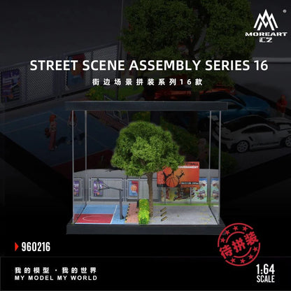 MoreArt Série d’Assemblage Scène de Rue 1:64 MO960216