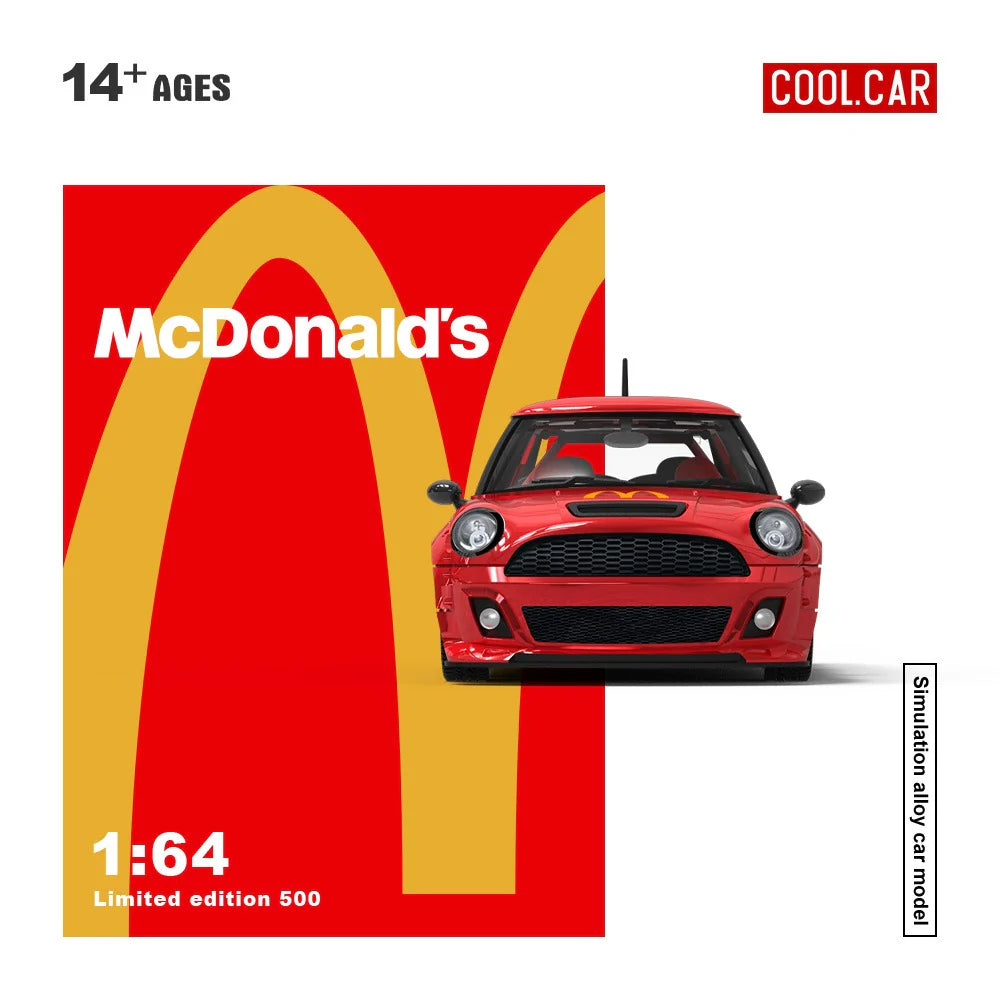 CoolCar 1:64- Mini Cooper McDonald&