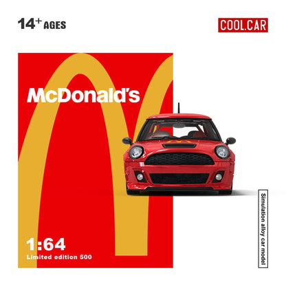 CoolCar 1:64- Mini Cooper McDonald&