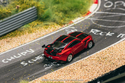 Ford Mustang GTD Red 1:64 – Tarmac Works Global64 T64G-086-RE