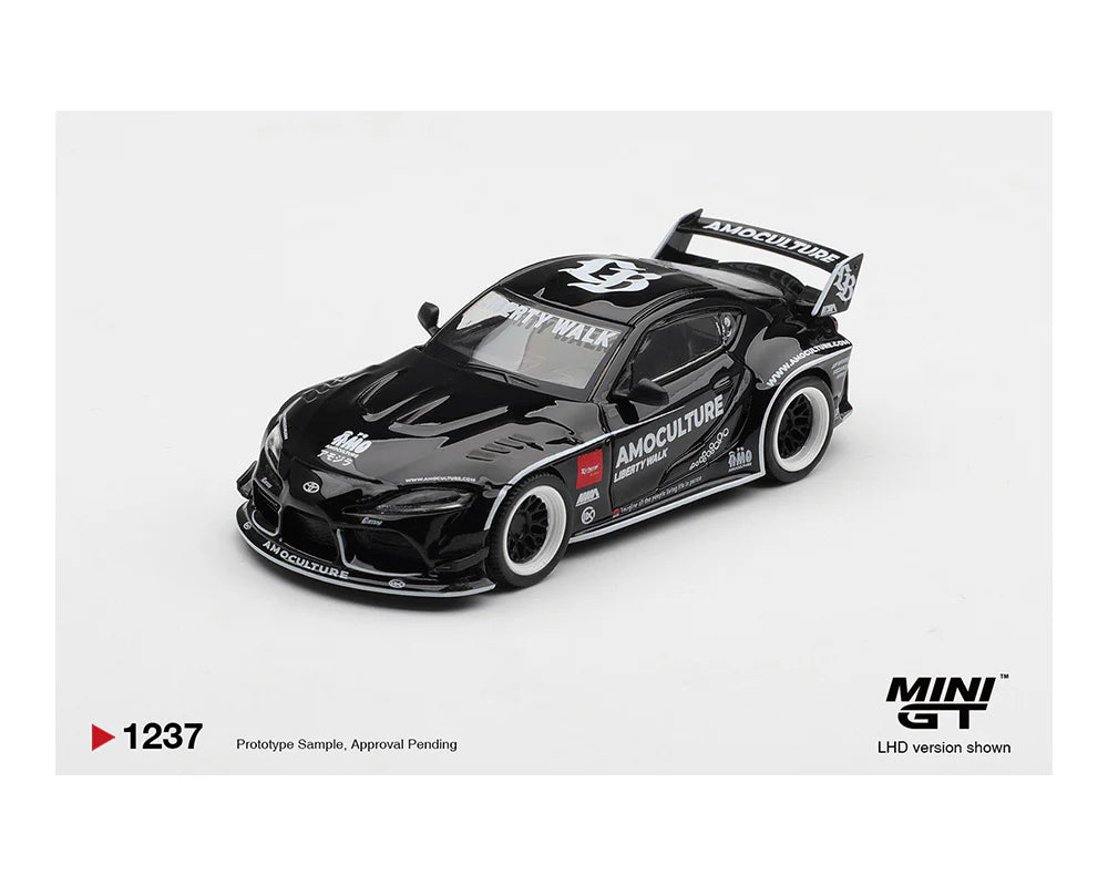 (PRE-ORDER 2026) Mini GT 1:64 Toyota GR Supra LB Works AMOCULTURE – Limited Edition (MGT01237-BL)