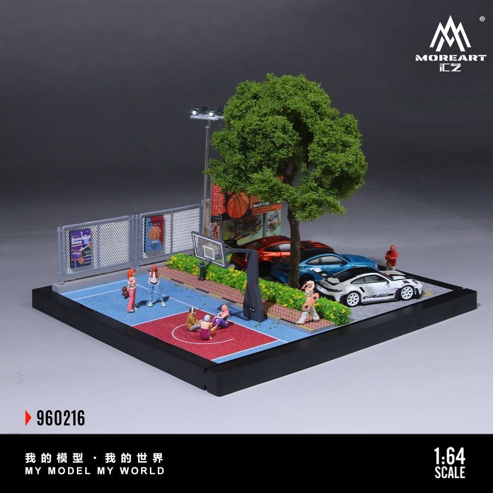 MoreArt Série d’Assemblage Scène de Rue 1:64 MO960216