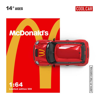 CoolCar 1:64- Mini Cooper McDonald&