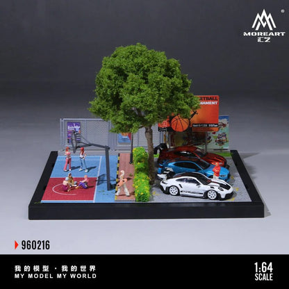 MoreArt Série d’Assemblage Scène de Rue 1:64 MO960216