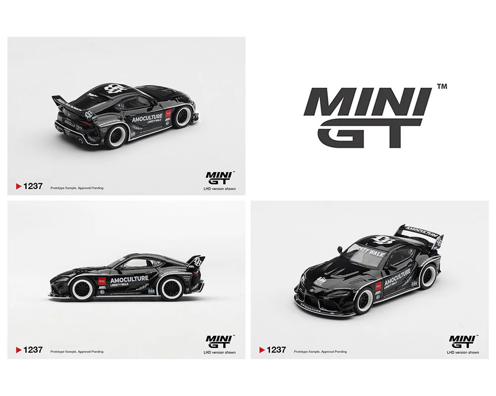(PRE-ORDER 2026) Mini GT 1:64 Toyota GR Supra LB Works AMOCULTURE – Limited Edition (MGT01237-BL)