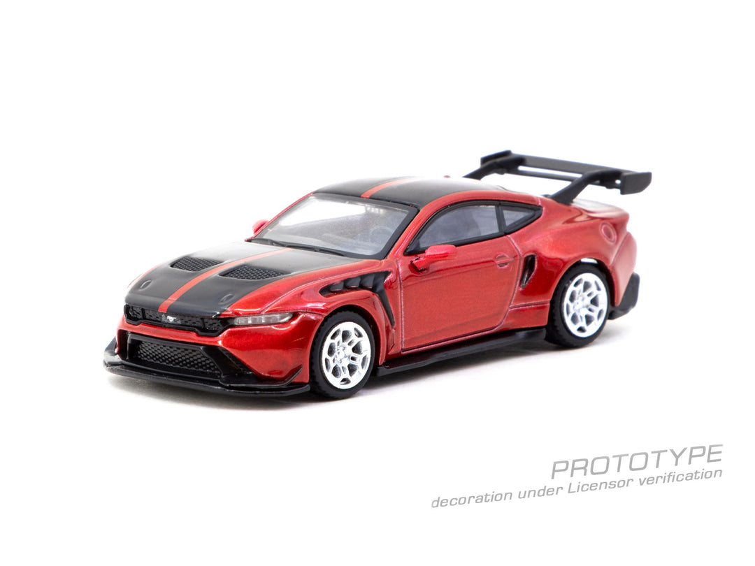 Ford Mustang GTD Red 1:64 – Tarmac Works Global64 T64G-086-RE