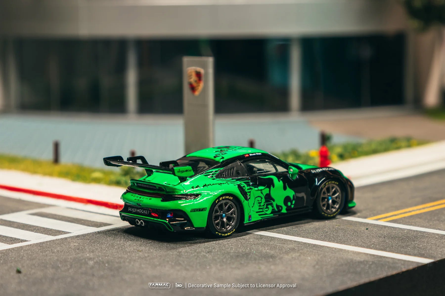 TARMAC WORKS  HOBBY64  1/64- Porsche 911 GT3 Cup (992) Fire Monkey Motorsport T64-093-FMM