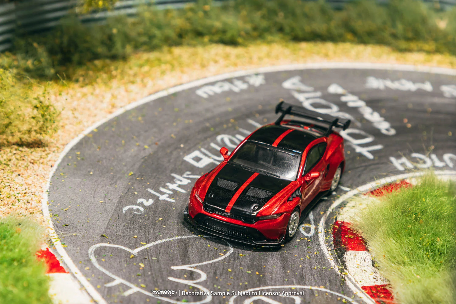 Ford Mustang GTD Red 1:64 – Tarmac Works Global64 T64G-086-RE