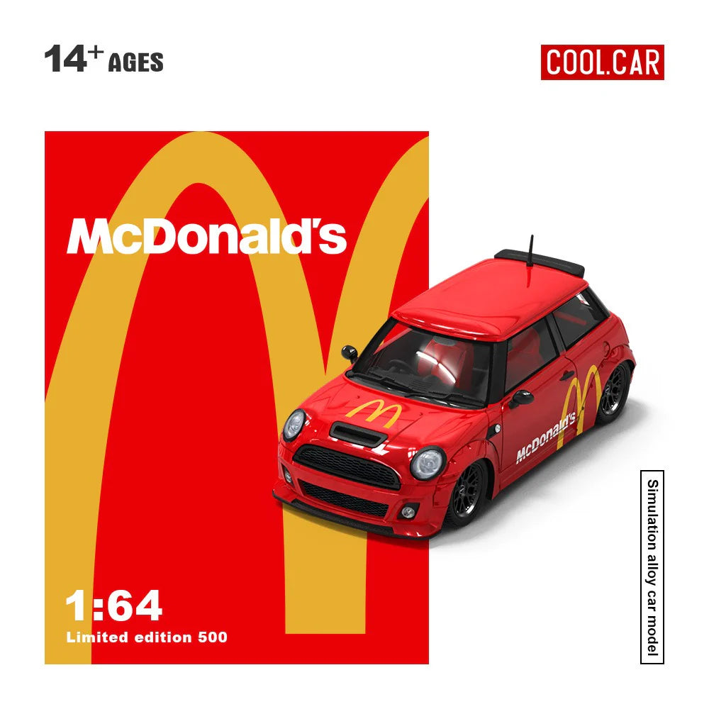 CoolCar 1:64- Mini Cooper McDonald&