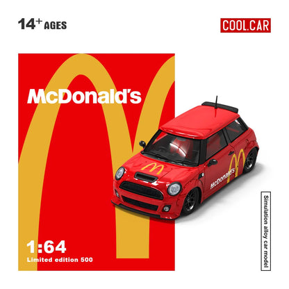 CoolCar 1:64- Mini Cooper McDonald&