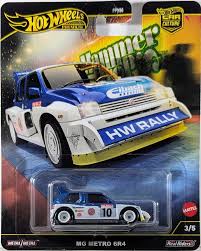 HOT WHEELS PREMIUM CAR CULTURE, HAMMER DROPS 3/5, MG Metro 6R4