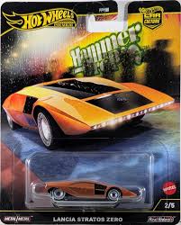 HOT WHEELS PREMIUM CAR CULTURE, HAMMER DROPS 2/5, Lancia Stratos Zero