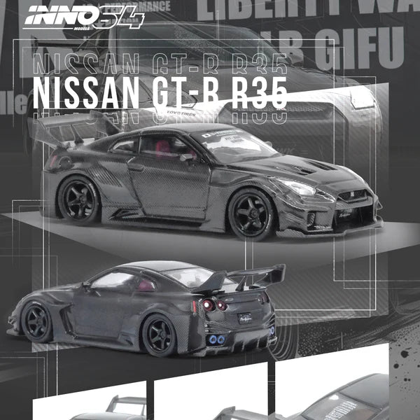 NISSAN GT-R (R35) LBWK SUPER SILHOUETTE 35GT-RR Full Carbon (LIMITE UN ...