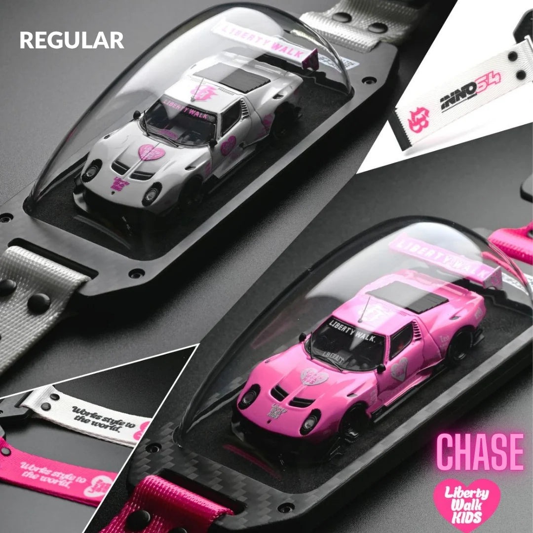 (PRE-ORDER 2026) Lamborghini Miura LB-Silhouette WORKS Liberty Walk Kids 1:64 – INNO64 x D/STANS IN64-DSTANS-LB-MIURA-01
