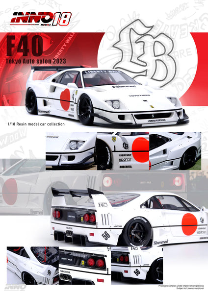 フェラーリLBWK (F40) TOKYO AUTO SALON 2023 Tokyo Auto Salon 2023 Coverage: Liberty Walk Turns Up The