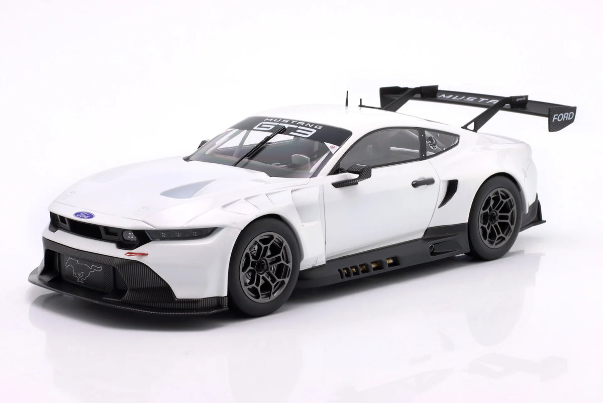 Ford Mustang GT3 Racing Spec White Plain Body Version 2024