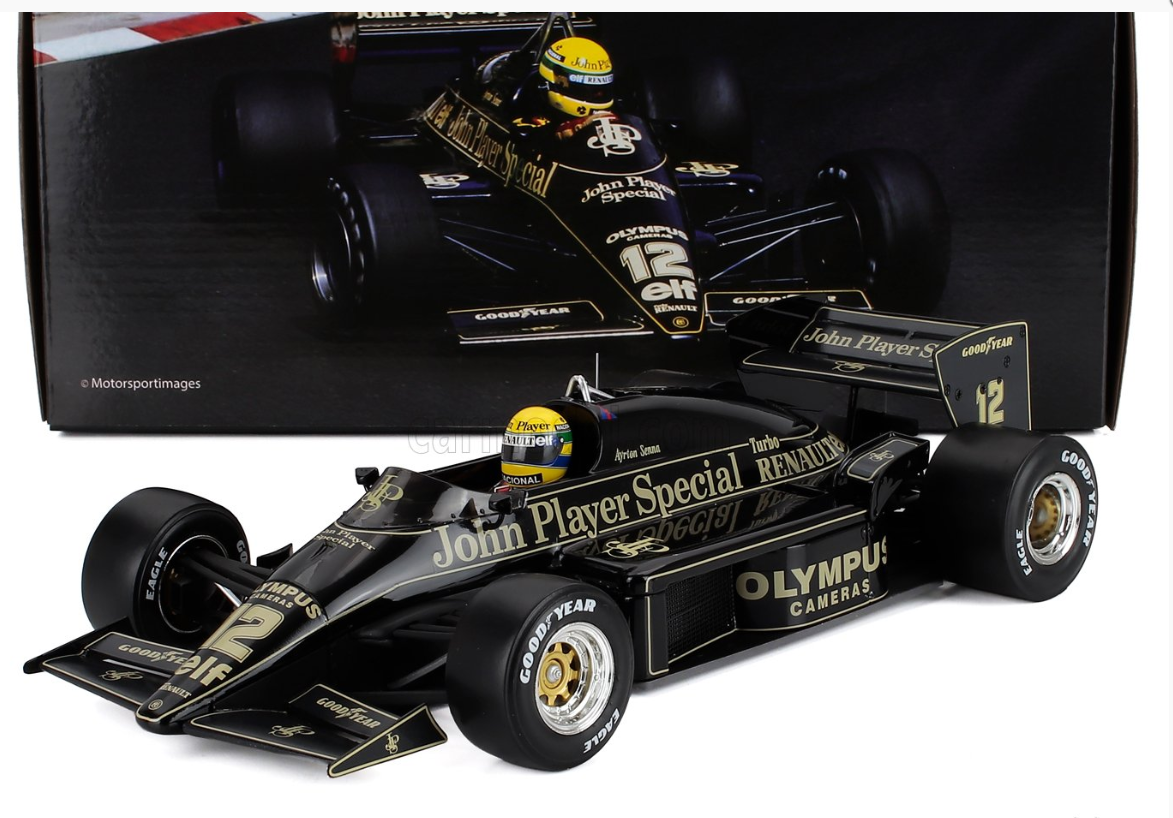 F1 97T RENAULT TURBO TEAM LOTUS JPS N 12 MONACO GP 1985 AYRTON SENNA - ENGINE DETAILS