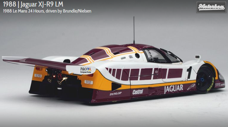 1988 JAGUAR XJ-R9-9LM by EXOTO (Échelle-Scale 1:18) – Nice 1988 JAGUAR XJ-R9-9LM by EXOTO (Échelle-Scale 1:18) – Nice