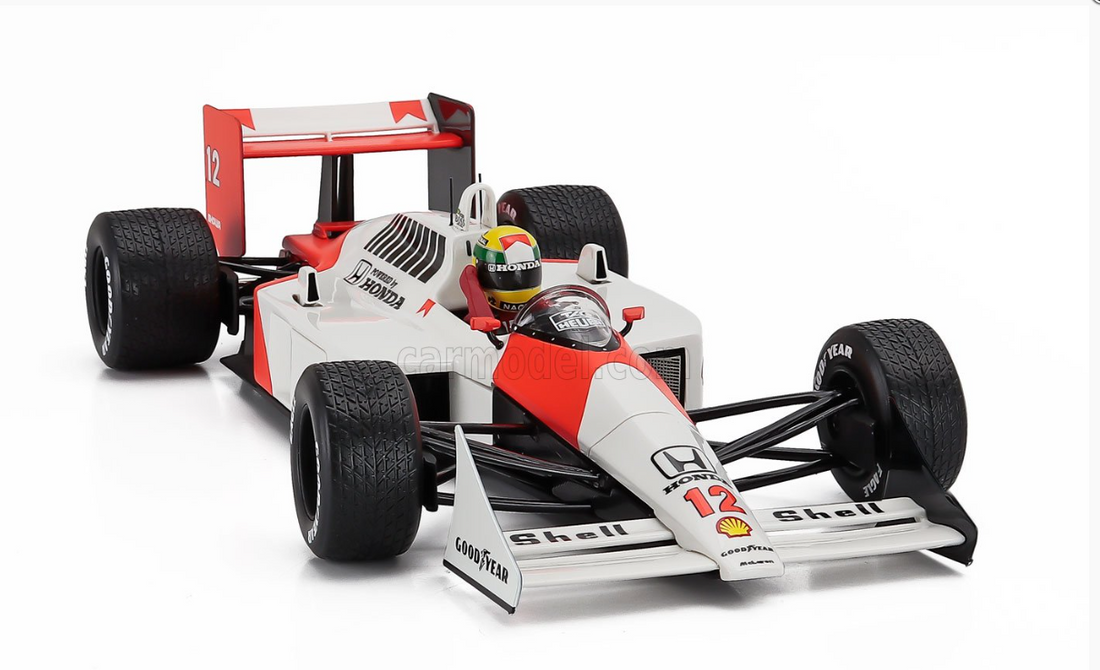 F1-MP4/4 HONDA N 12 WORLD CHAMPION WINNER BRITISH GP 1988 AYRTON SENNA