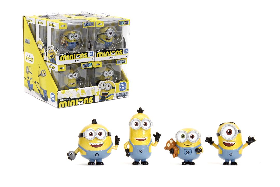 Jada 2.5″ Metalfigs – Minions  (en magasin seulement)