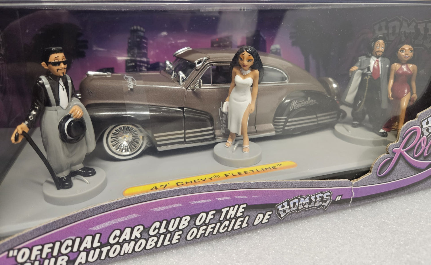 Jada Homie Rollerz 47’ Chevy Fleetline - BROWN (1:24 SCALE)