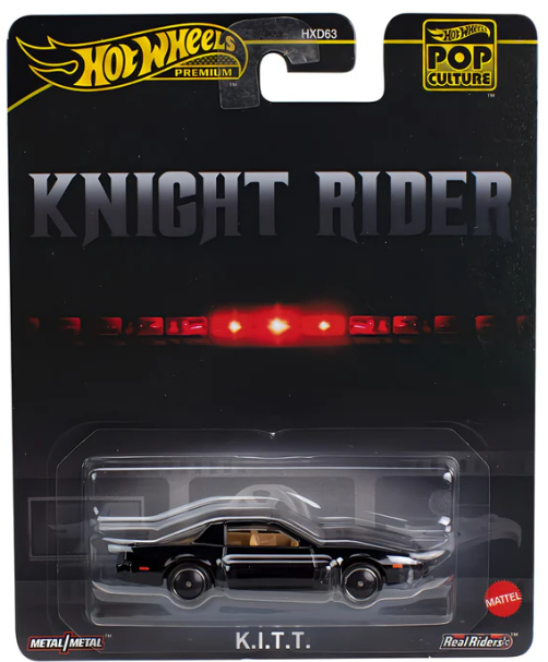 Hot Wheels 2025 Premium-Pop Culture Series , Knight Rider K.I.T.T. (JBL71)