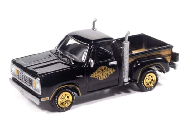 (1 par client) Dodge Midnite Express 1978 avec remorque fermée – Johnny Lightning 1:64 JLBT023-B