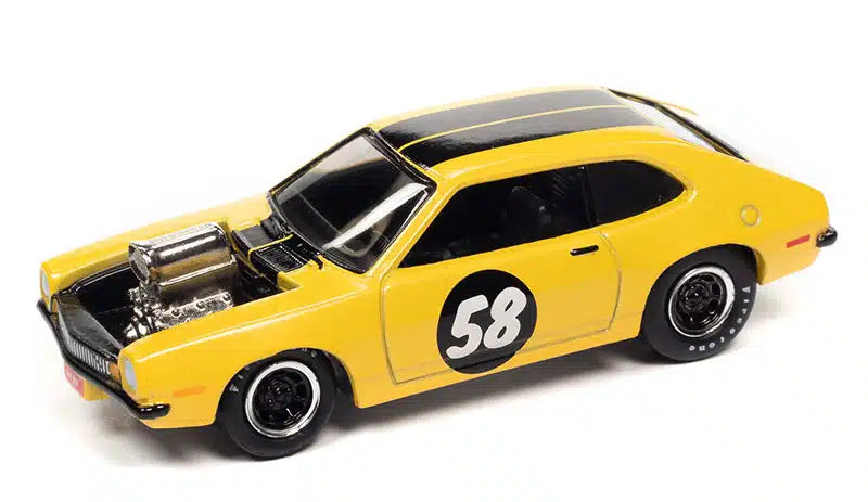 Johnny Lightning 1:64 Ford Pinto Spoilers Fluorescent Orange - Street Freaks - JLSF021-3B-6