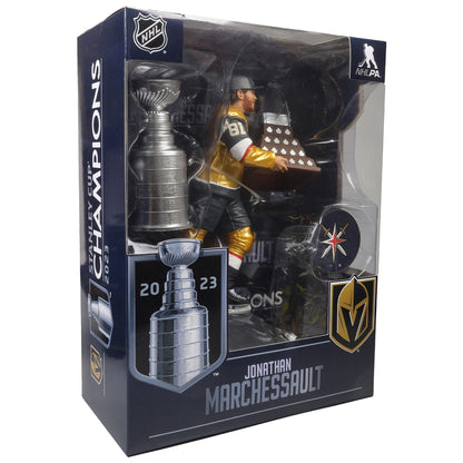 JONATHAN MARCHESSAULT LAS VEGAS GOLDEN KNIGHTS NHL MCFARLANE TOYS CONN SMYTHE TROPHY &amp; STANLEY CUP LEGACY SERIES 7" ACTION FIGURE