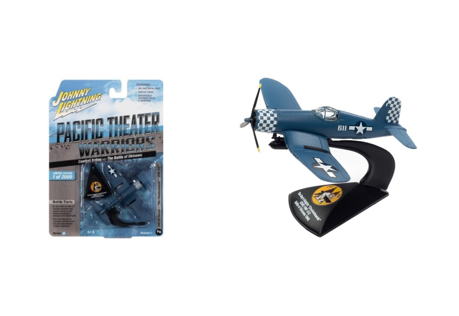 F4U-1A Corsair “Combat Air Patrol, Okinawa Prefecture” – Johnny Lightning Pacific Theater Warriors Version B (JLML007-1B-A)