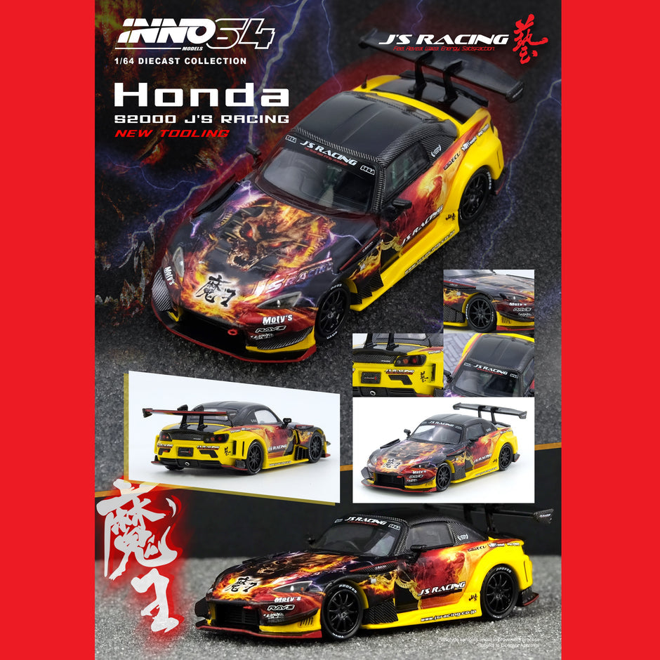 (PRE-ORDER 2025) INNO64 1/64 HONDA S2000 J&