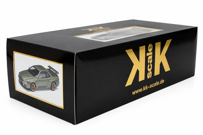 KK-Scale 1:12 Nissan Skyline GT-R (R34) V-Spec II 2001 – Jantes BBS Dorées – Vert Métallisé Clair – KKDC120212-2