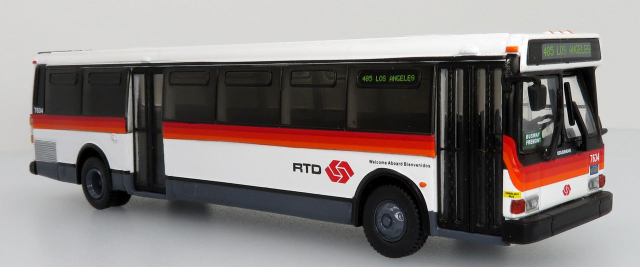 Grumman 870 Transit Bus RTD, Los Angeles California