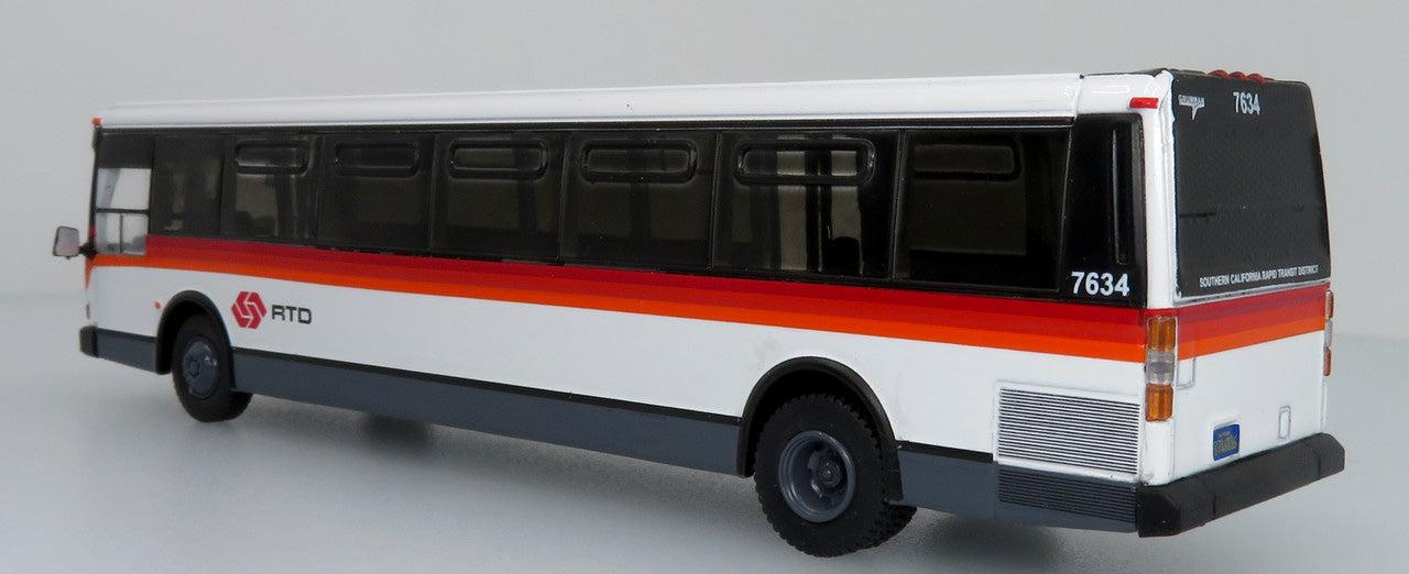 Grumman 870 Transit Bus RTD, Los Angeles California
