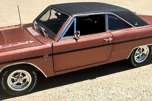 (PRE-ORDER, Q1, 2025) Jay Leno, 1968 Dodge Dart, Black Vinyl Top, GTS, 383, 4 speed, (Limitée à 96 unité-Limited to 96 units)