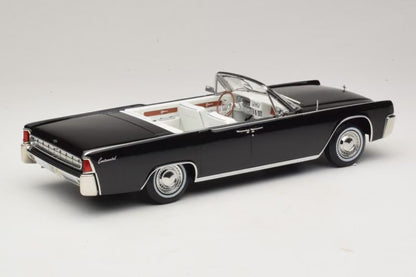 KK-Scale 1:18 Lincoln Continental décapotable 1963 noire – Film Bad Boys avec figurines Mike et Marcus – KKDC181521 + KKFIG052