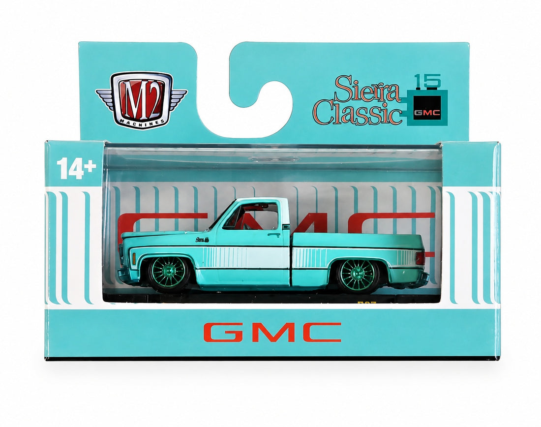 CHASE CAR M2 Machines 1:64 1976 GMC Sierra Grande 15 – Detroit-Muscle Release 97 – 36200-97D-CHASE