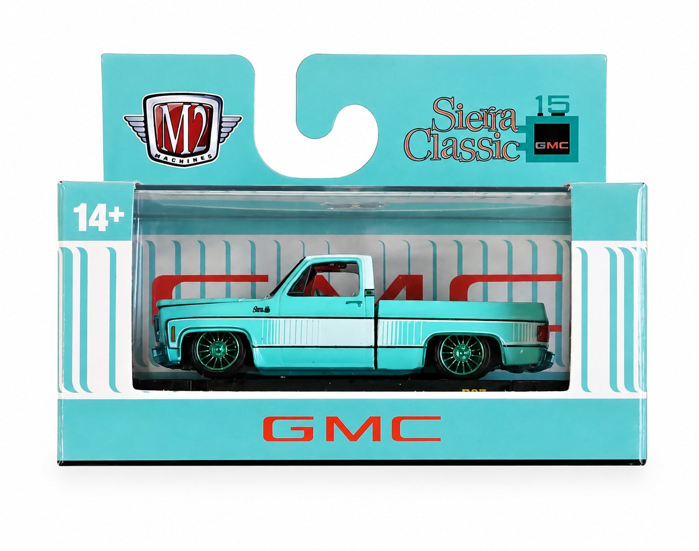 CHASE CAR M2 Machines 1:64 1976 GMC Sierra Grande 15 – Detroit-Muscle Release 97 – 36200-97D-CHASE