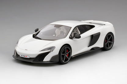 McLaren 675LT in Silica White- Resin Car