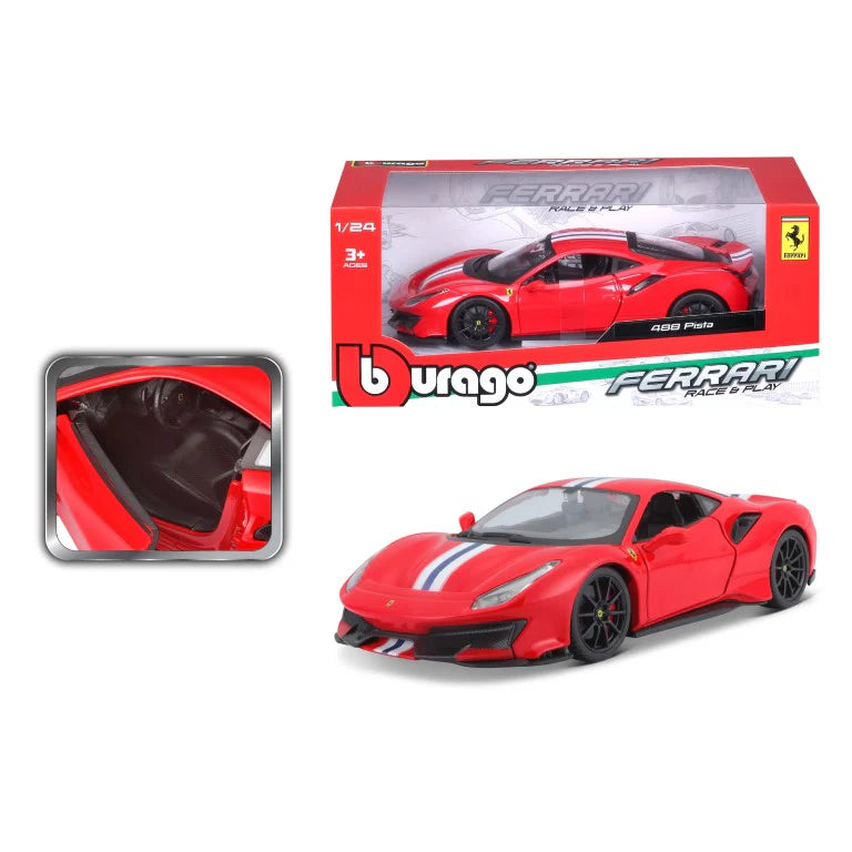 Bburago 1:24-Ferrari 488 Pista