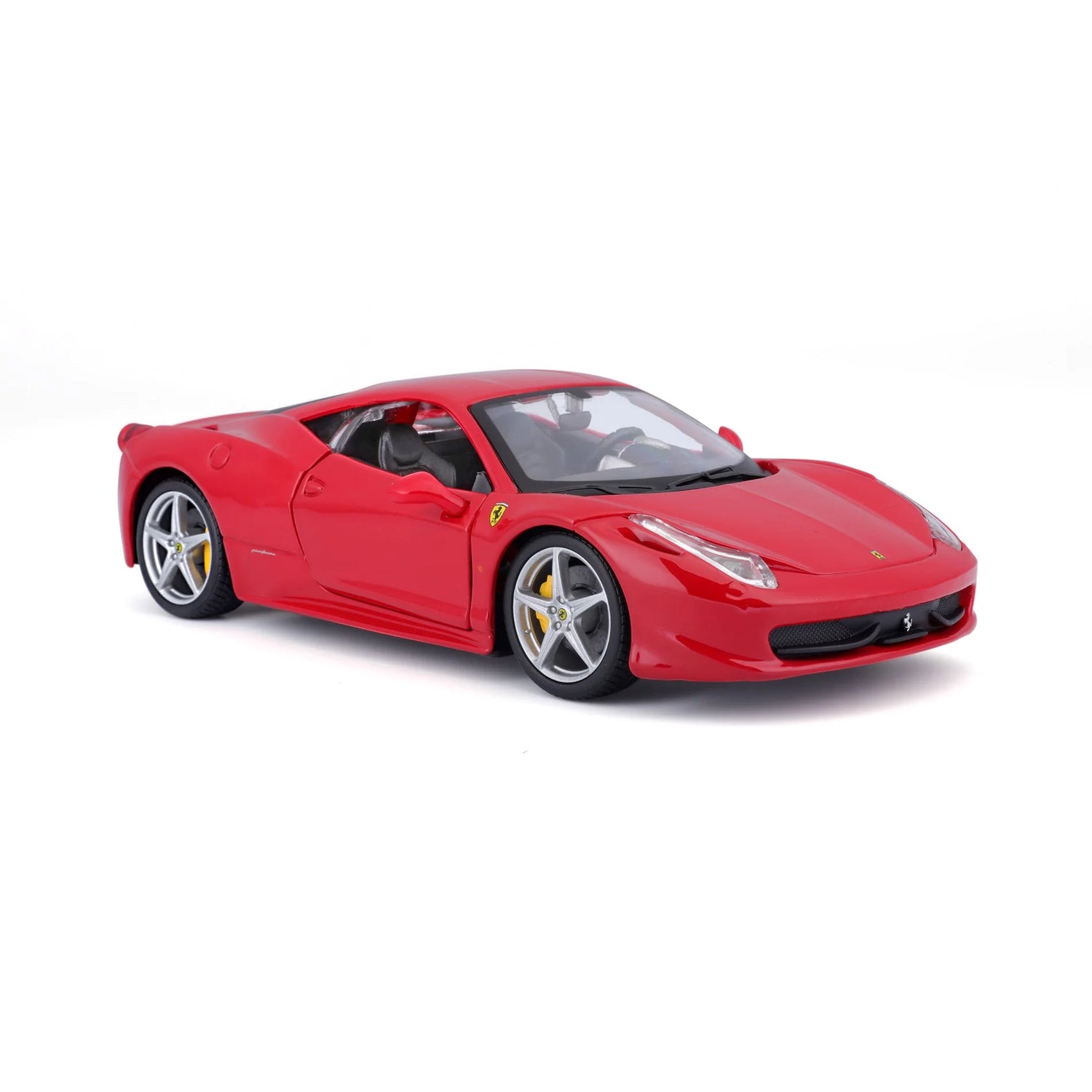 Bburago-1:24- Ferrari 458 Italia, rossa